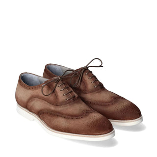 Franceschetti Lorenzo Suede Wing-Tip Derby-AmbrogioShoes
