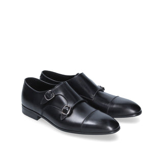 Franceschetti Lucca Calf-Skin Leather Double Monk-Strap(FCCT1126)-AmbrogioShoes