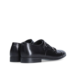 Franceschetti Lucca Calf-Skin Leather Double Monk-Strap(FCCT1126)-AmbrogioShoes