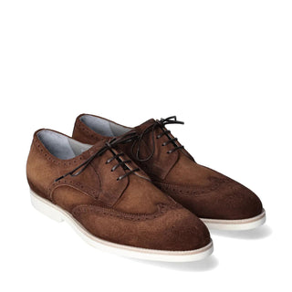 Franceschetti Matteo Suede Wing-Tip Derby-AmbrogioShoes