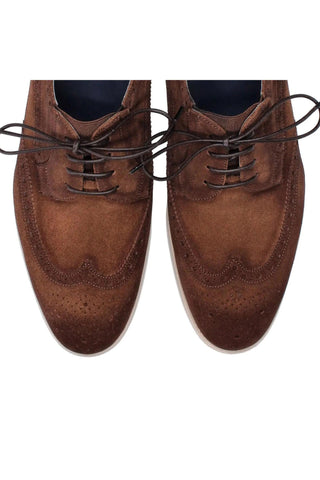 Franceschetti Matteo Suede Wing-Tip Derby-AmbrogioShoes