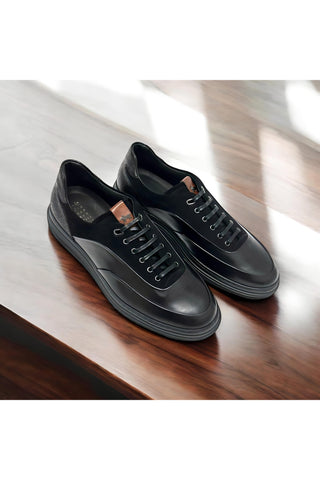 Franceschetti Monza Suede / Calf-Skin Leather Casual Sneakers (FCCT1092)-AmbrogioShoes