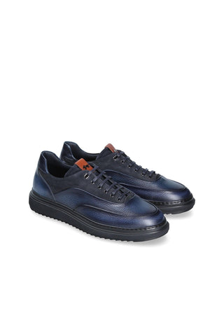 Franceschetti Monza Suede / Calf-Skin Leather Casual Sneakers (FCCT1092)-AmbrogioShoes