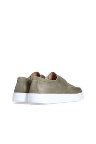 Franceschetti Morgan Light Green Suede Slip-On Sneakers (FCCT1010)-AmbrogioShoes