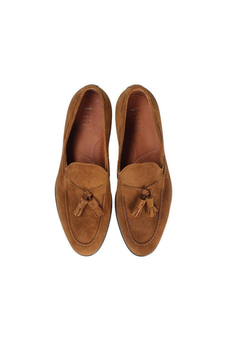 Franceschetti Oliver Suede Tassels Loafer-AmbrogioShoes