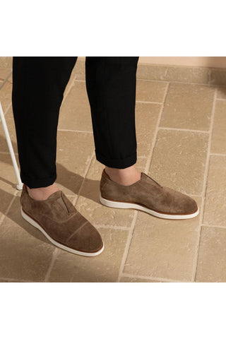 Franceschetti Phoenix Suede Slip-On Loafer (FCCT1114)-AmbrogioShoes