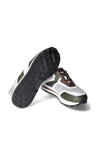Franceschetti Rialto Suede & Leather Sneaker-AmbrogioShoes