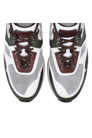 Franceschetti Rialto Suede & Leather Sneaker-AmbrogioShoes