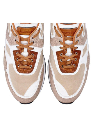 Franceschetti Rialto Suede & Leather Sneaker-AmbrogioShoes