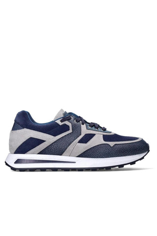 Franceschetti Rialto Suede & Leather Sneaker-AmbrogioShoes