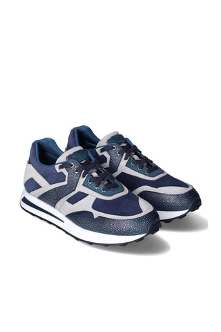 Franceschetti Rialto Suede & Leather Sneaker-AmbrogioShoes