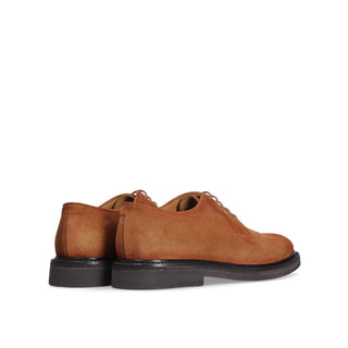 Franceschetti Ryan Men's Luxury Italian Shoes Suede Leather Derby (FCCT1099)-AmbrogioShoes