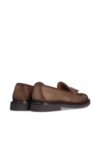 Franceschetti Shia Suede Moccasin Tassel Loafer (FCCT1100)-AmbrogioShoes