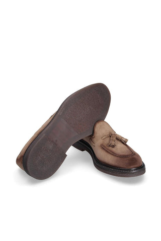 Franceschetti Shia Suede Moccasin Tassel Loafer (FCCT1100)-AmbrogioShoes
