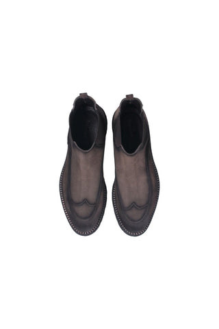 Franceschetti Thun 0128038 Suede Chelsea Boots (FCCT1085)-AmbrogioShoes