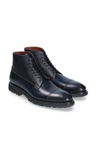 Franceschetti Ypres Calf-Skin Leather Ankle Boots (FCCT1096)-AmbrogioShoes
