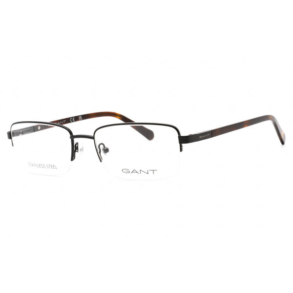 GANT GA3220 Eyeglasses matte black/clear demo lens-AmbrogioShoes