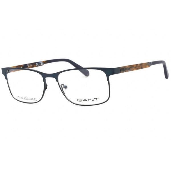 GANT GA3234 Eyeglasses matte blue / clear demo lens-AmbrogioShoes