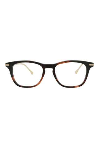 Gucci  Block  Military Green/Mid Havana Eyeglasses