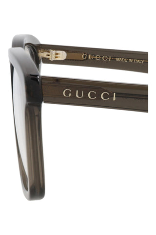 Gucci  Transparent Brown Eyeglasses