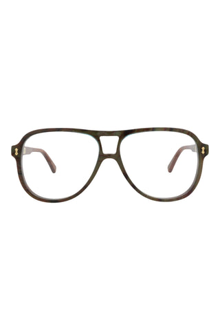 Gucci  BILAYER TRANSPARENT TURQUOISE/RADICA Eyeglasses