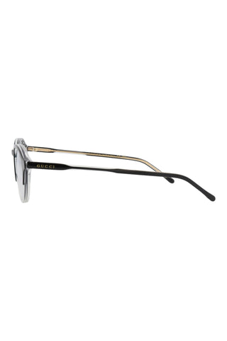 Gucci  Bilayer Black/Crystal Sunglasses