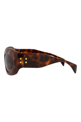 Gucci  Medium Havana Sunglasses