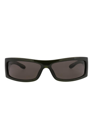 Gucci  Transparent Olive Green Sunglasses