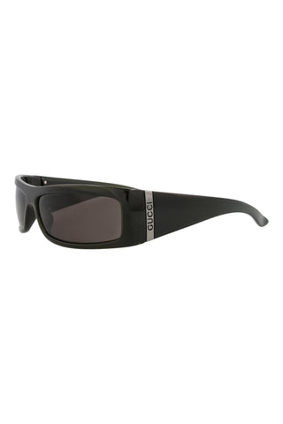 Gucci  Transparent Olive Green Sunglasses