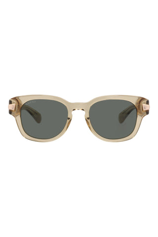 Gucci  TRANSPARENT BROWN Sunglasses