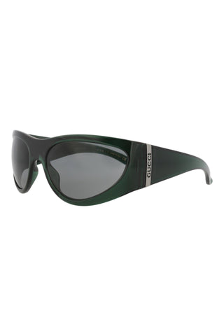 Gucci  Transparent Green Sunglasses