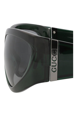 Gucci  Transparent Green Sunglasses