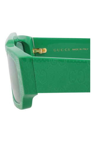 Gucci   GREEN W/GUCCISSIMA Sunglasses