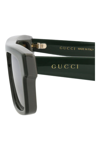 Gucci   Bilayer Green/Grey Sunglasses