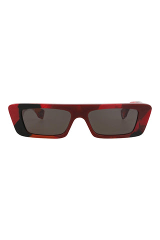 Gucci  RED + BURGUNDY HAVANA Sunglasses