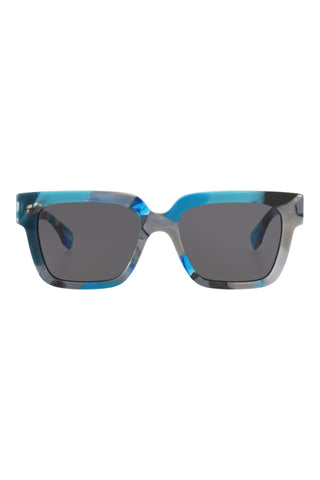 Gucci  BLUE + GREY HAVANA Sunglasses