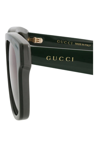 Gucci   Bilayer Green/Grey Sunglasses