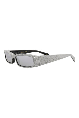 Gucci  BLACK/SILVER/CRYSTAL STRASS Sunglasses