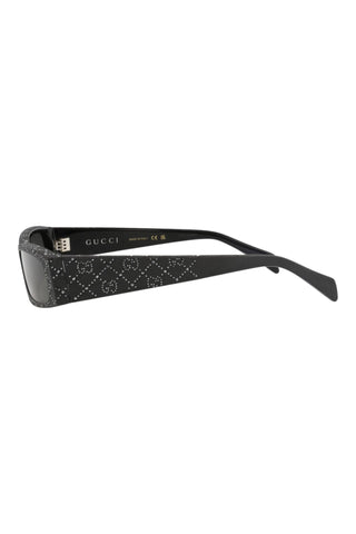 Gucci  BLACK/JET HEMATITE STRASS Sunglasses