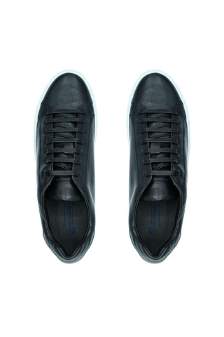 Giovacchini Ricardo Black Nappa Leather Casual Sneakers (GVCN1004)-AmbrogioShoes