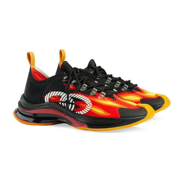 Gucci 731666 FAA4J 1177 Men's Shoes Multi-Color Fabric Run Sneakers (GGM1737)-AmbrogioShoes