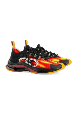 Gucci 731666 FAA4J 1177 Multi-Color Fabric Run Sneakers (GGM1737)-AmbrogioShoes