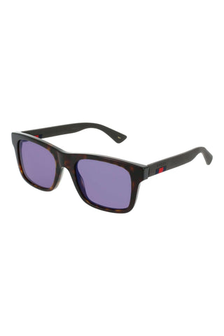 Gucci GG0008S Havana Sunglasses-AmbrogioShoes