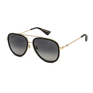 Gucci GG0062S Metal Aviator Unisex's Sunglasses-AmbrogioShoes