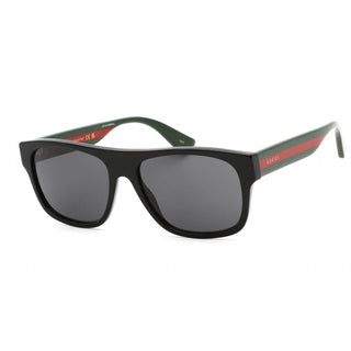 Gucci GG0341S acetate Rectangular Men's Sunglasses-AmbrogioShoes
