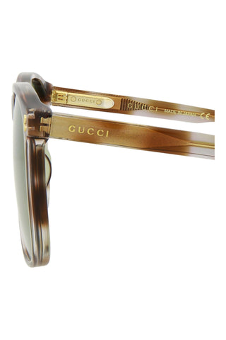 Gucci GG1041S Bluish Grey Giraffe Spotted Havana Sunglasses-AmbrogioShoes