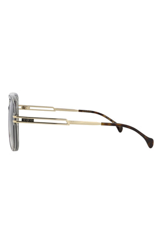 Gucci GG1105S Gradient Transparent Dark Grey/Light Grey Sunglasses-AmbrogioShoes