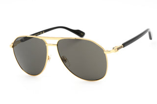Gucci GG1220S Sunglasses Gold / Grey-AmbrogioShoes
