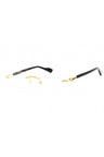 001 - Gold/Black / Clear Lens