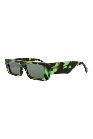 Gucci GG1331S Big Spotted Black + Green Havana Sunglasses-AmbrogioShoes